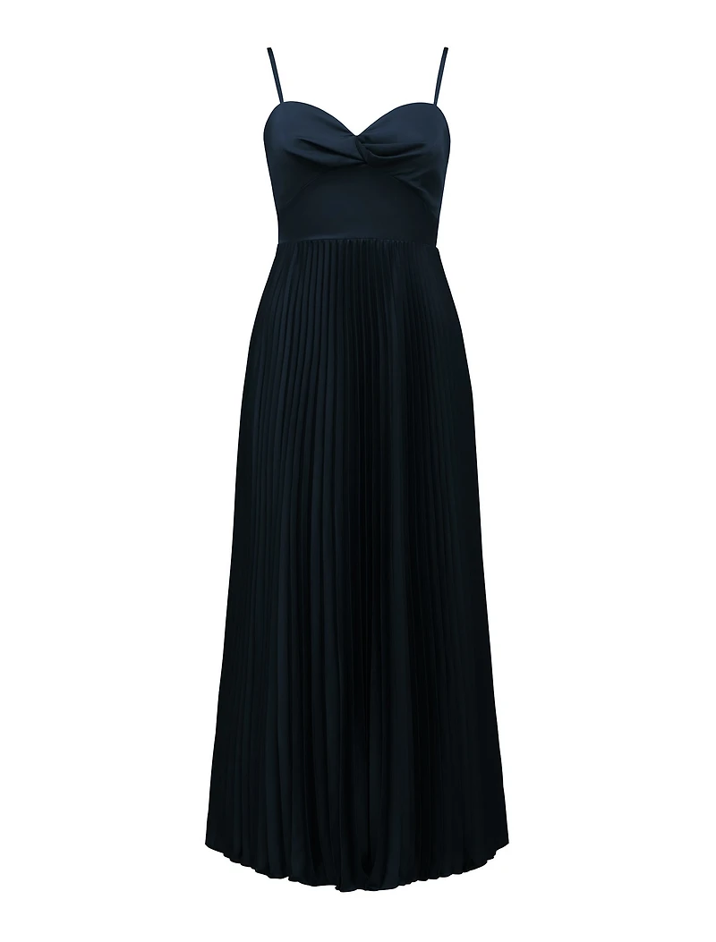 Chloe Pleated Midi Dress