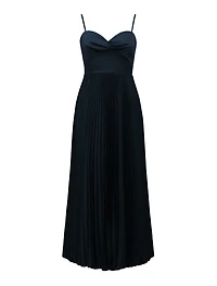 Chloe Pleated Midi Dress