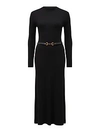 Leena Snaffle Belted Midi Dress