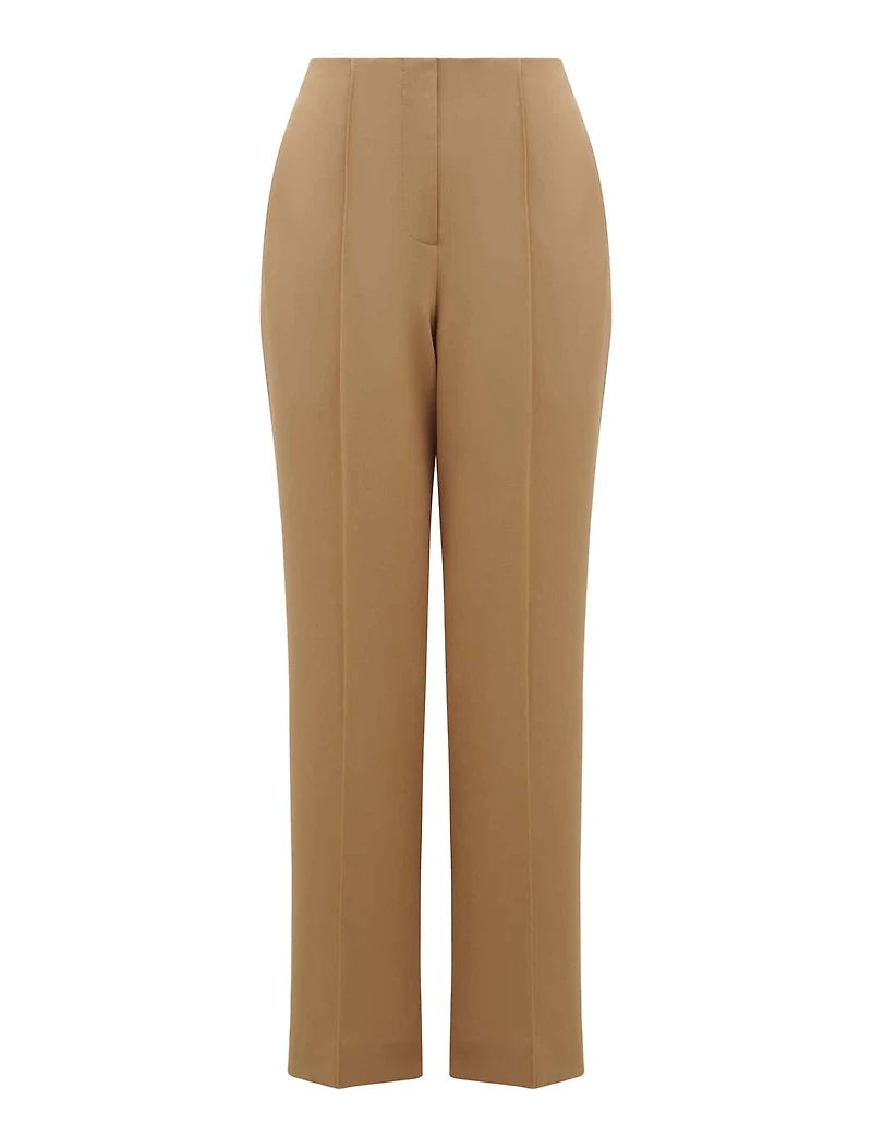 Zali Petite Pintuck Straight Leg Pant