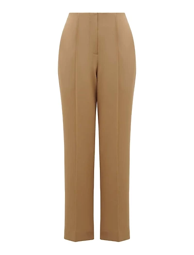 Zali Petite Pintuck Straight Leg Pant
