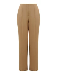 Zali Petite Pintuck Straight Leg Pant