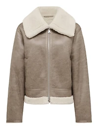 Jamie Shearling Aviator Jacket