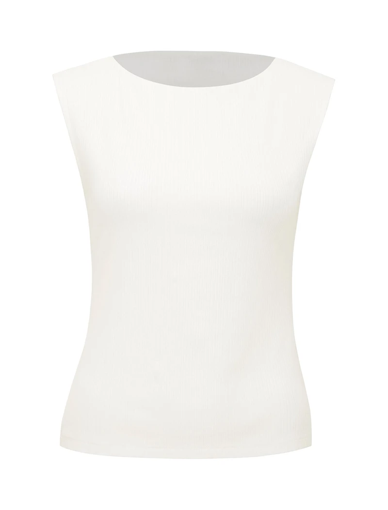 Francis Boat-Neck Tank Top