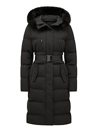 Cori Longline Down Puffer Coat