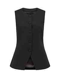Toni High Neck Waistcoat