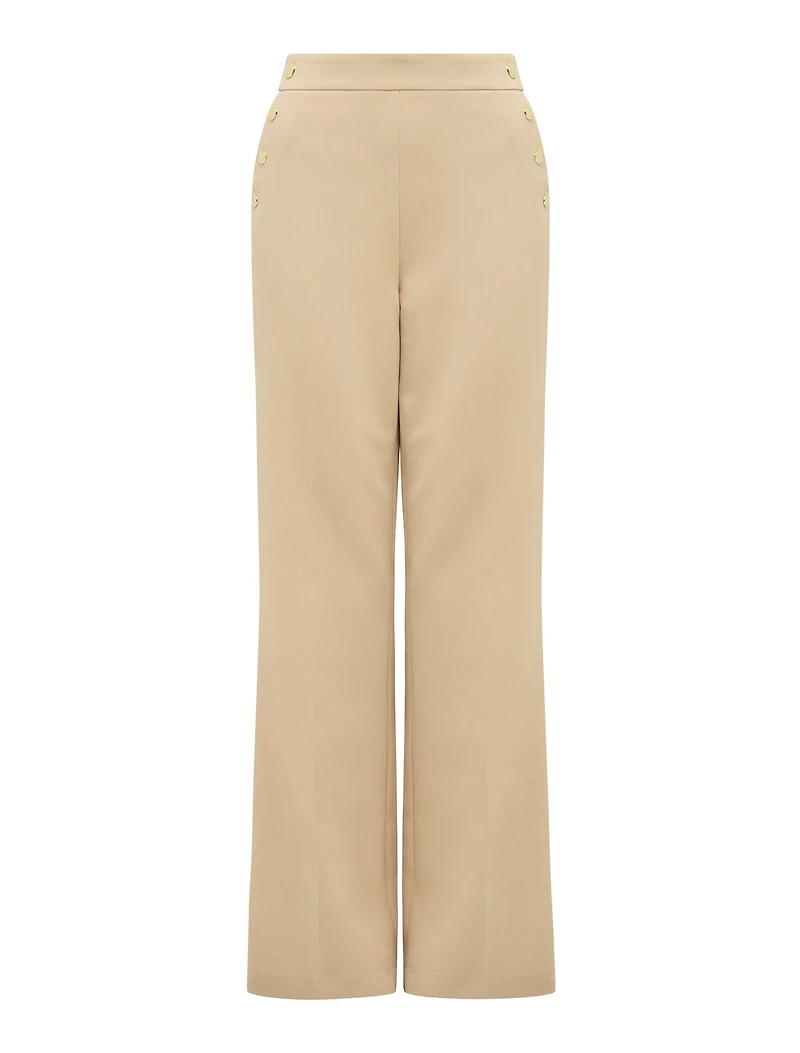Kehlani Button Wide Leg Pant