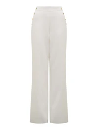 Kehlani Button Wide Leg Pant