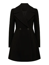 Esther Petite Fit and Flare Coat