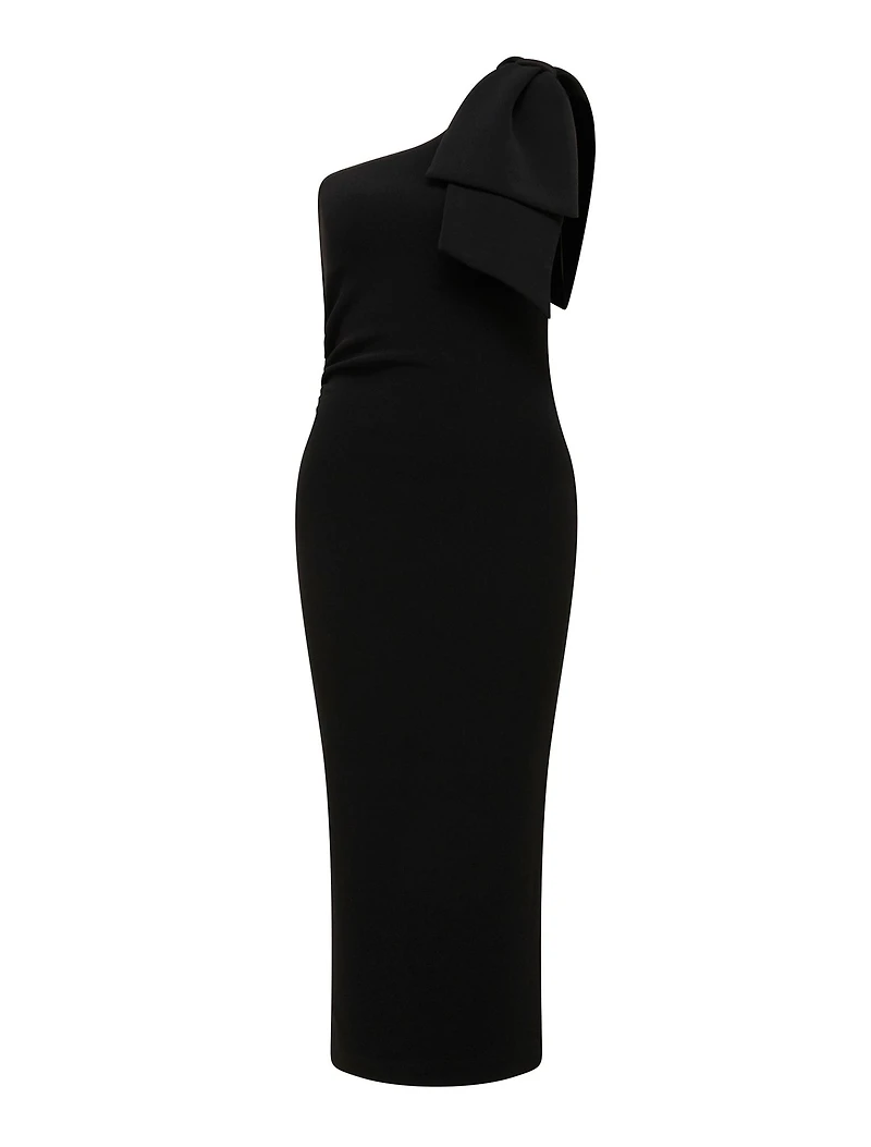 Jade Bow Bodycon Midi Dress