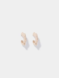 Signature Essy Wave Hoop Earrings