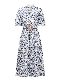 Rhiannon Embroidered Midi Dress