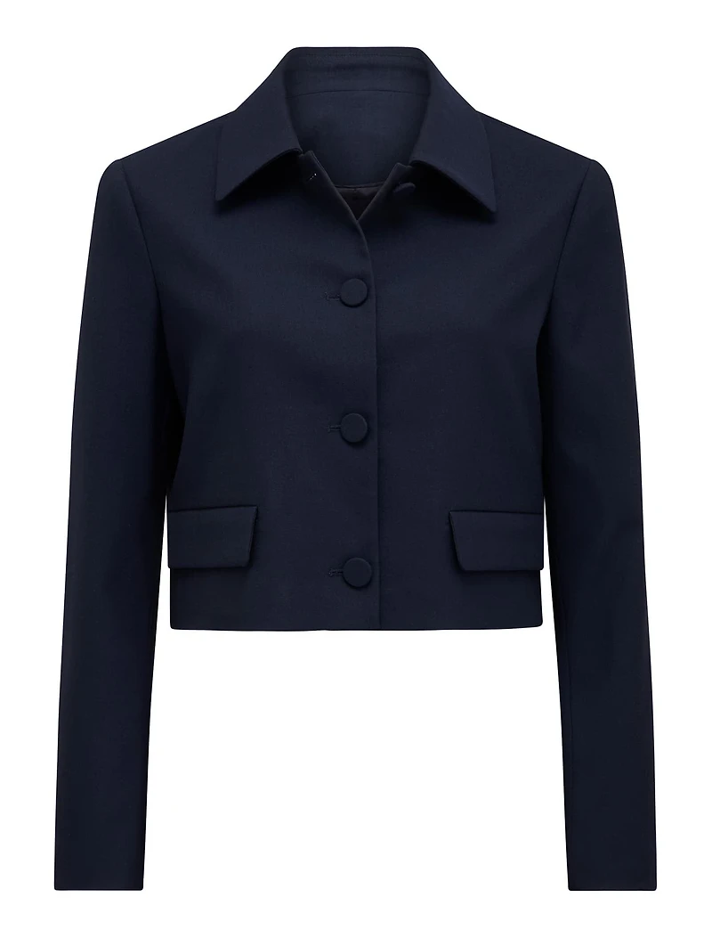 Tanya Cropped Top Collar Jacket