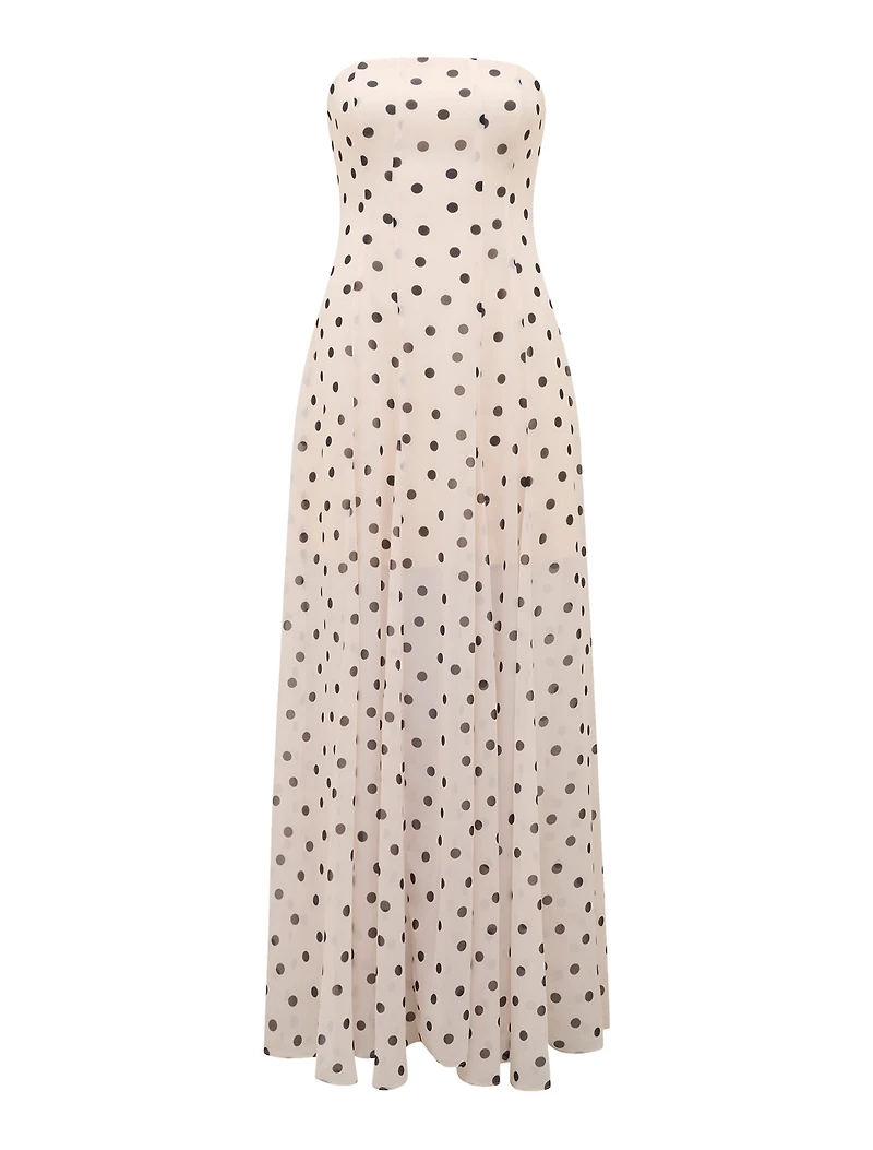 Kimora Strapless Midi Dress