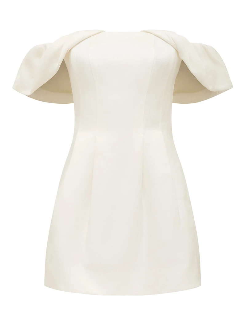 Jacquie Petite Off Shoulder Dress