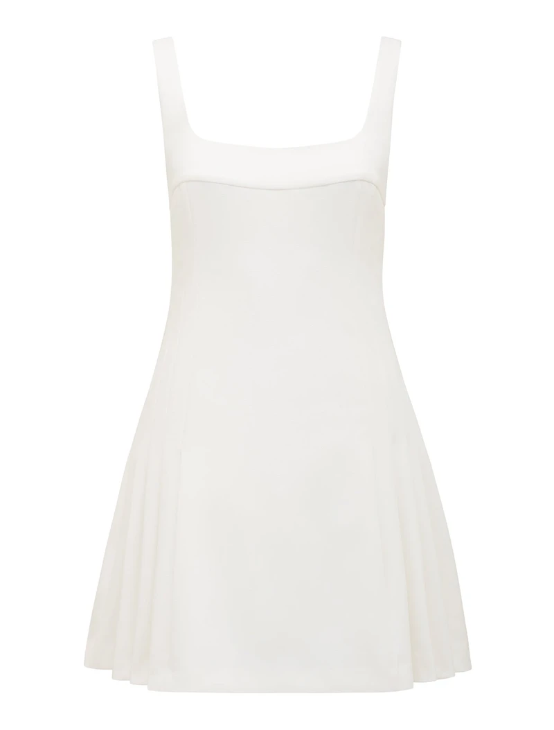 Tanya Pleated Mini Dress