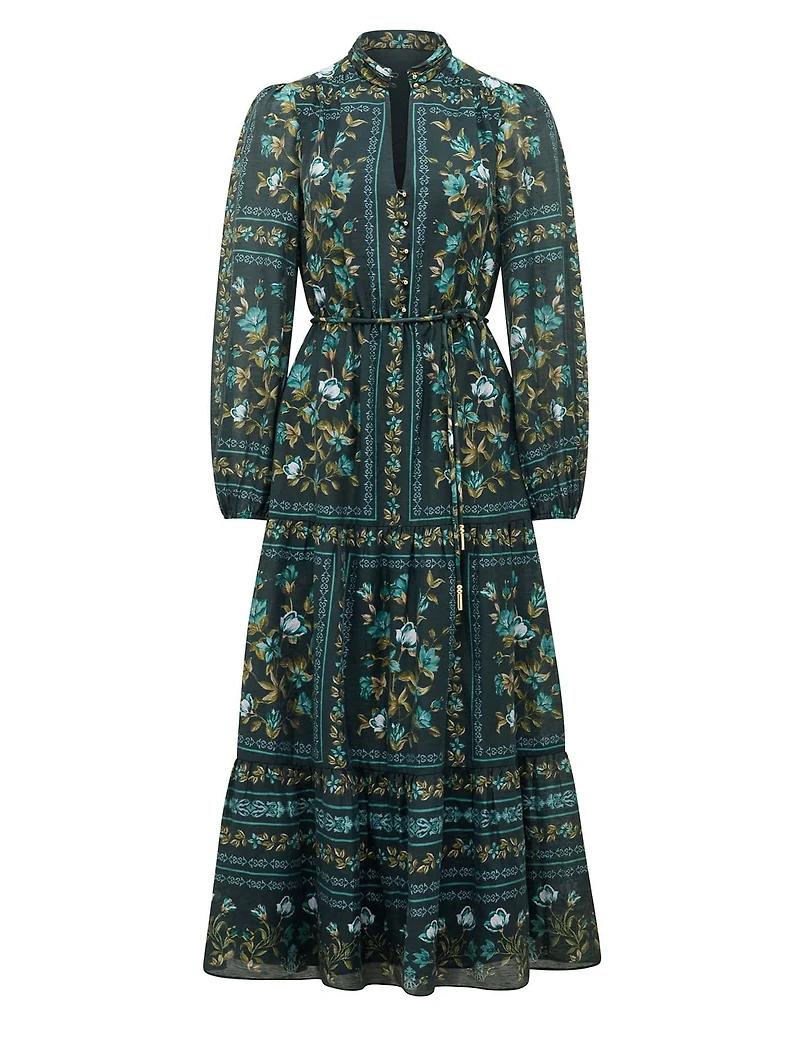 Tara Printed Midi Dress