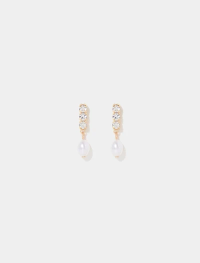 Gigi Pearl Drop Earrings
