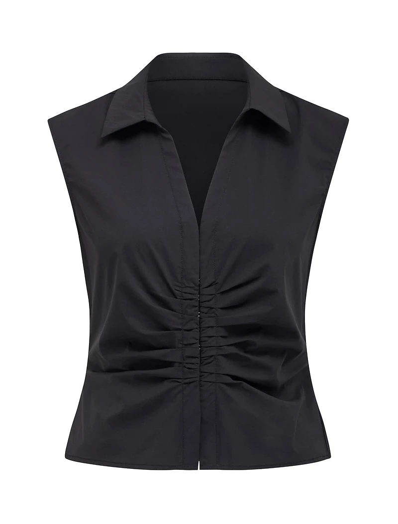 Stella Cotton Ruched Top
