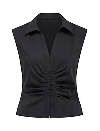 Stella Cotton Ruched Top