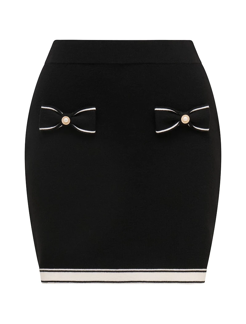 Cece Bow Detail Skirt