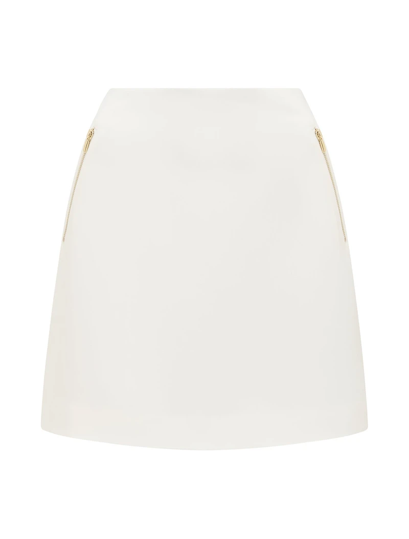 Paris Zip Mini Skirt