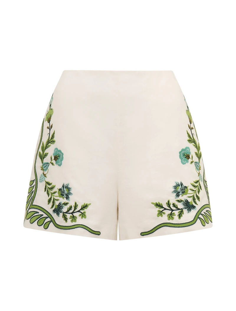 Rosalia Embroidered Shorts
