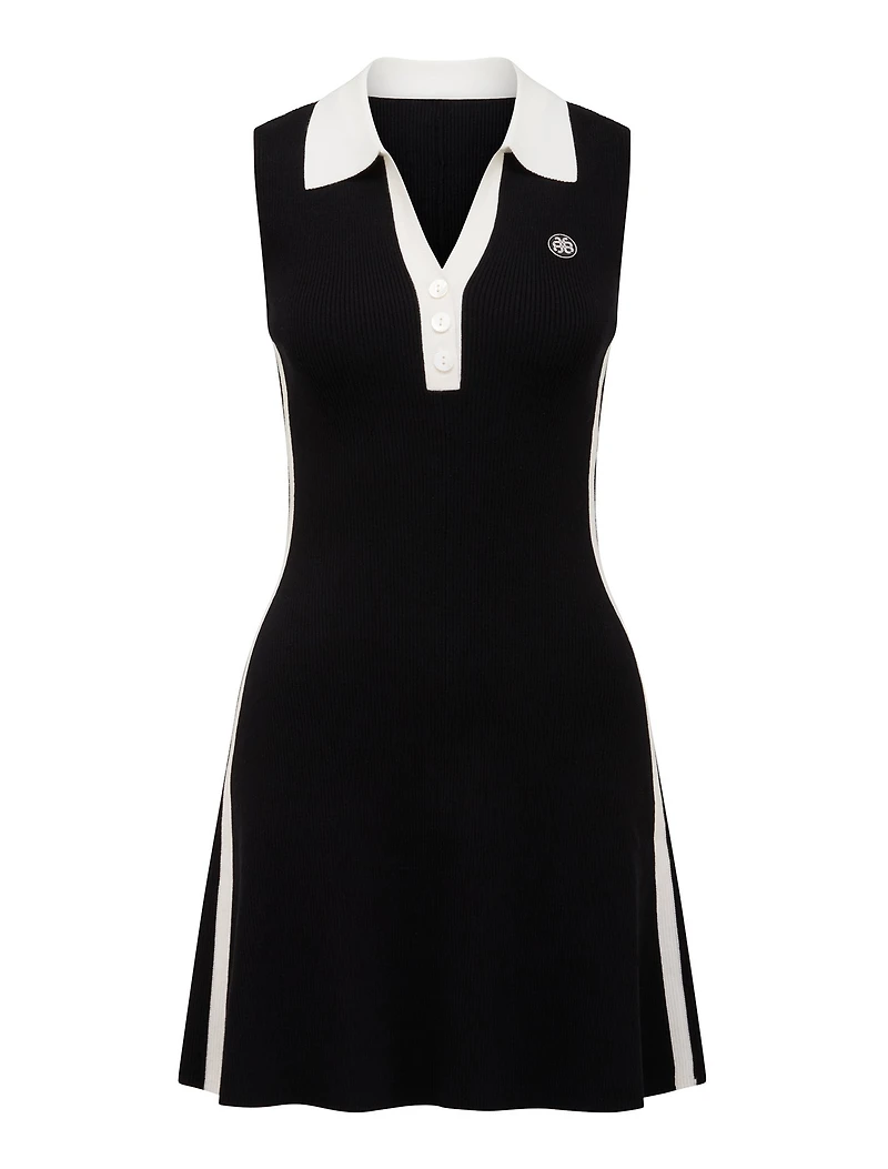 Nova Collared Mini Knit Dress