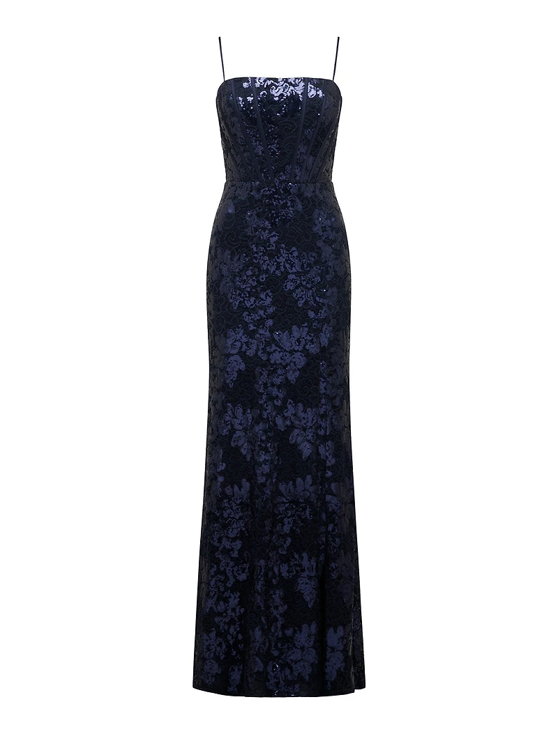Lucia Sequin Maxi Dress
