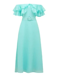 Jemima Ruffle Midi Dress