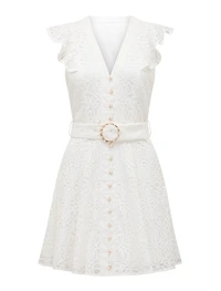 Sinead Petite Lace Mini Dress