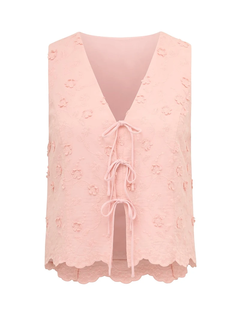 Colette Petite Broderie Top