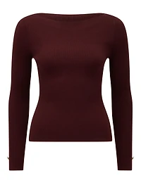Alaia Knit Rib Top
