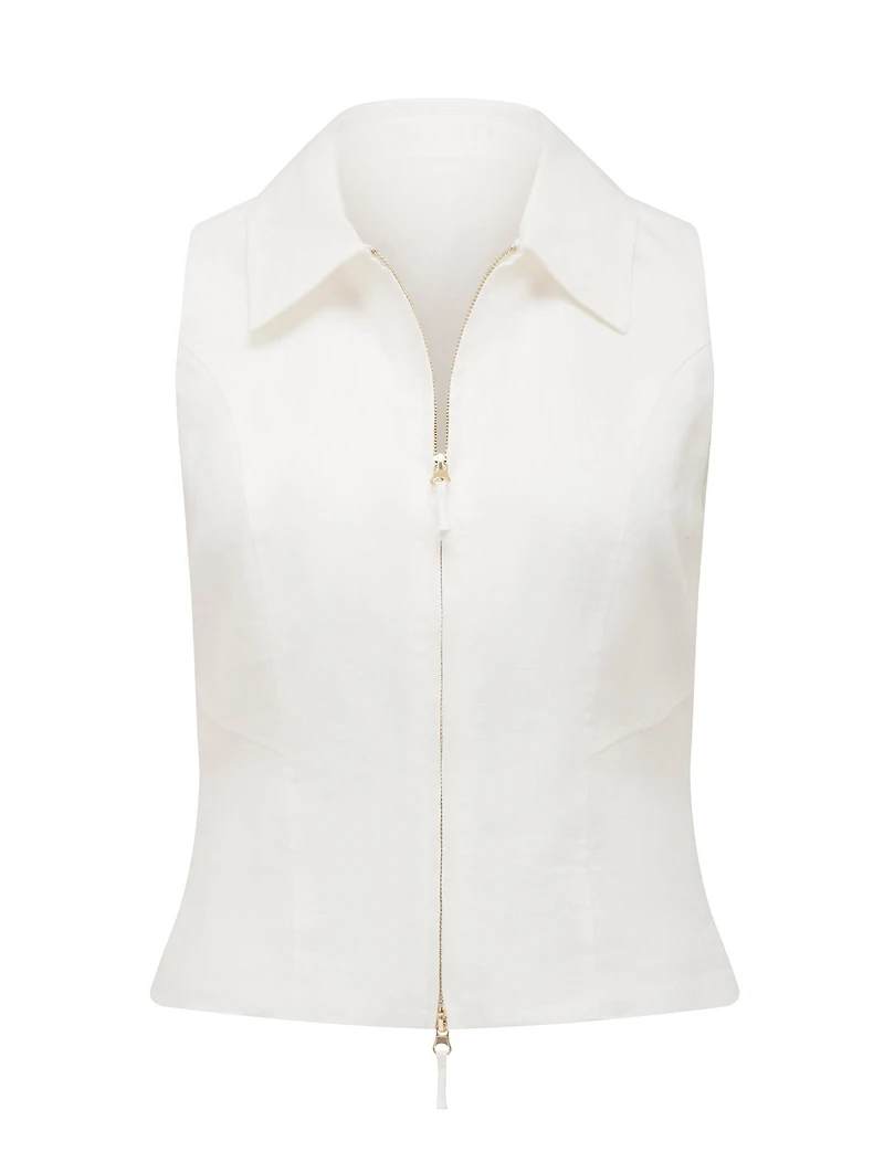 Felicity Zip Front Halter