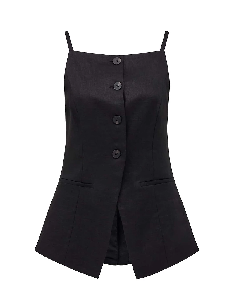 Ronnie High Neck Waistcoat