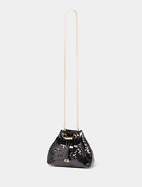 Signature Stella Sequin Ring Handle Bag