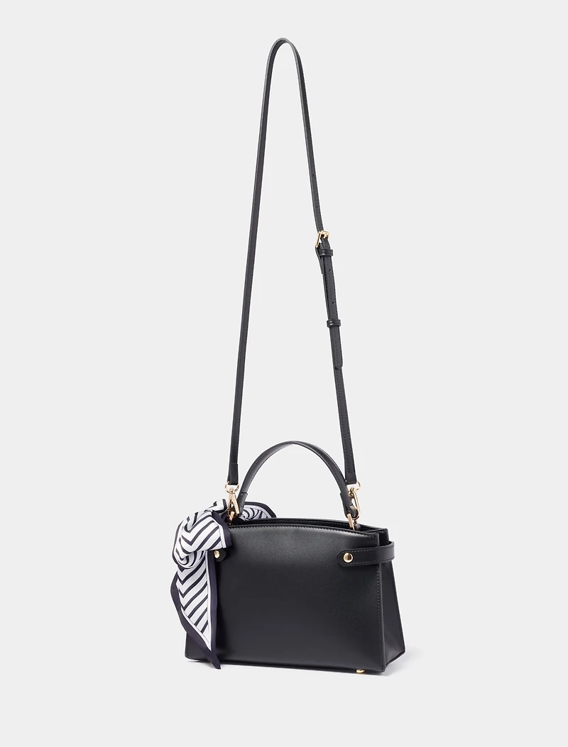 Mara Scarf Top Handle Bag