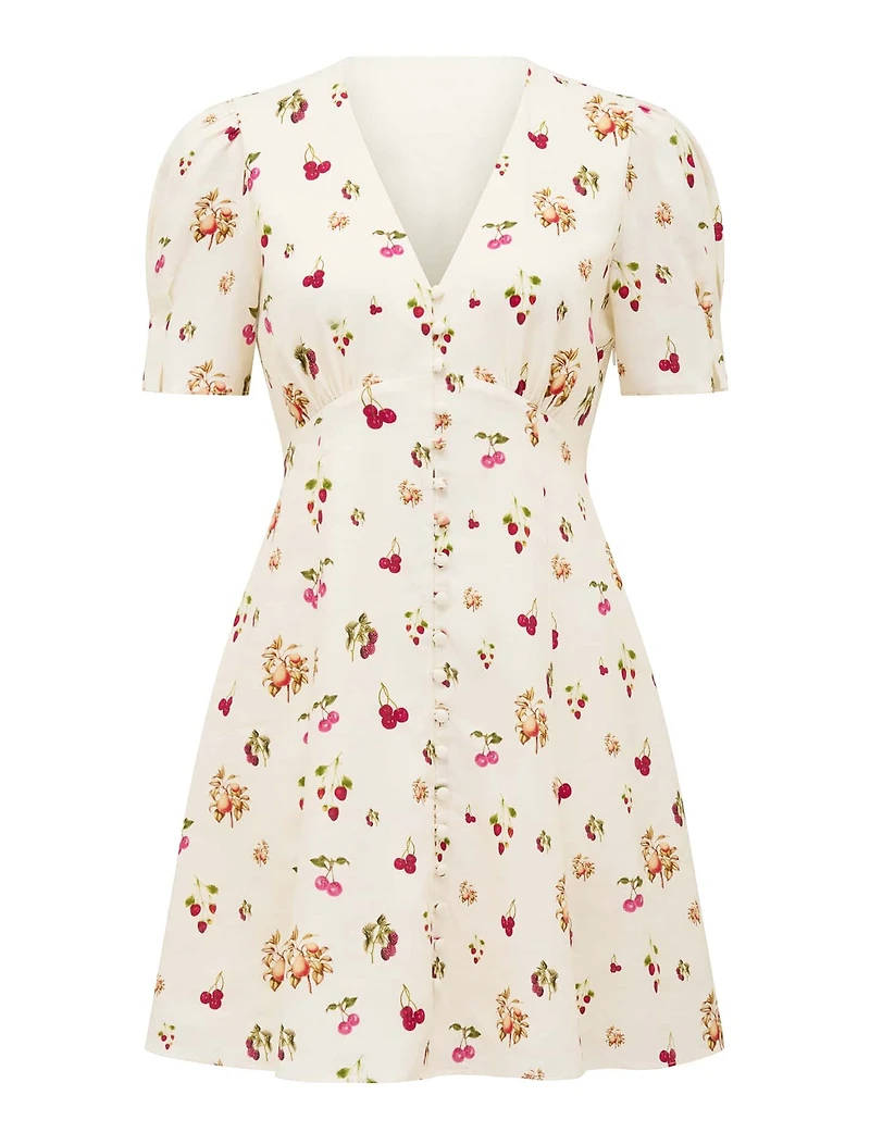 Berna Printed Mini Dress