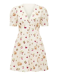 Berna Printed Mini Dress