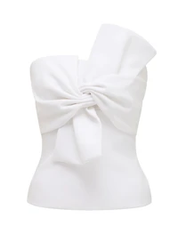 Violetta Twist Crepe Top