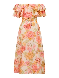 Jemima Ruffle Midi