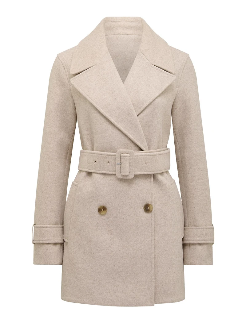 Belle Short Wrap Coat