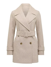 Belle Short Wrap Coat