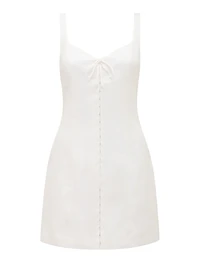 Monica Petite Bow Front Mini Dress