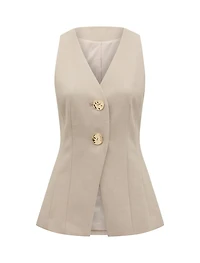 Lulu Long Waistcoat