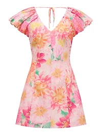 Elyssa Puff Sleeve Mini