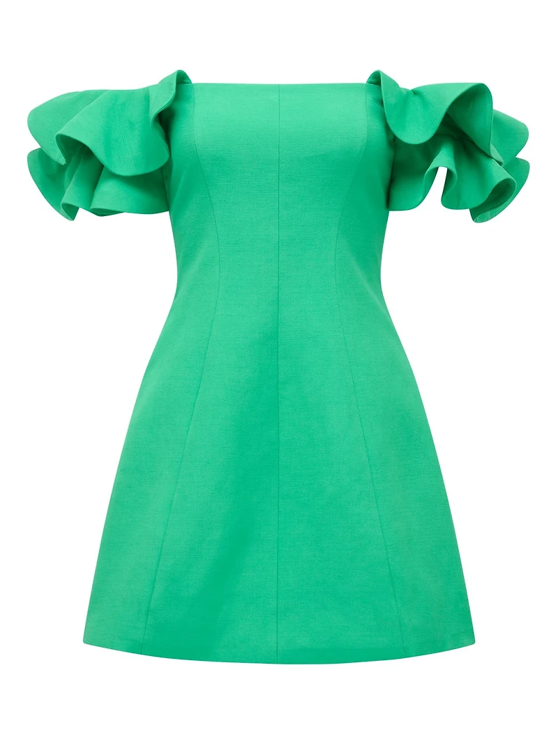 Kenzie Off Shoulder Ruffle Mini