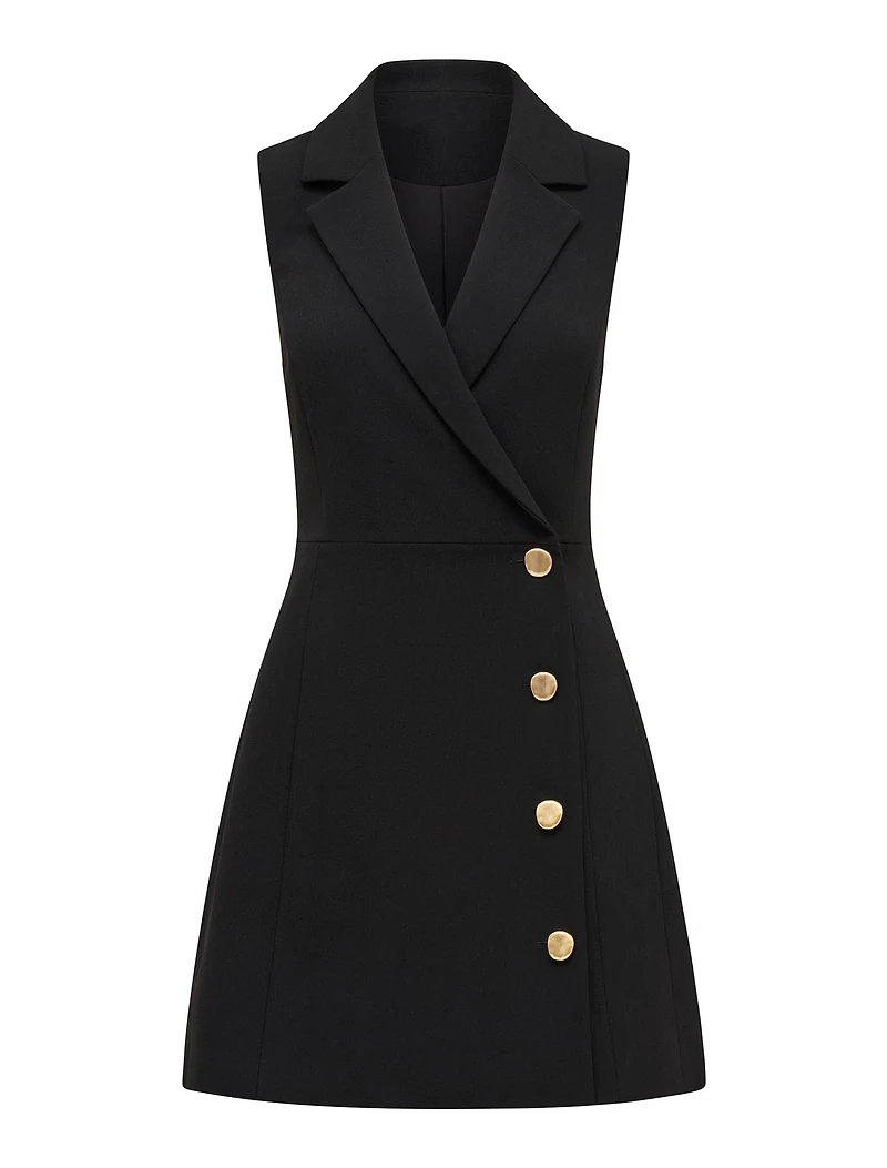 Eddie Sleeveless Blazer Mini
