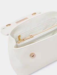 Amilia Lock Top Handle Bag