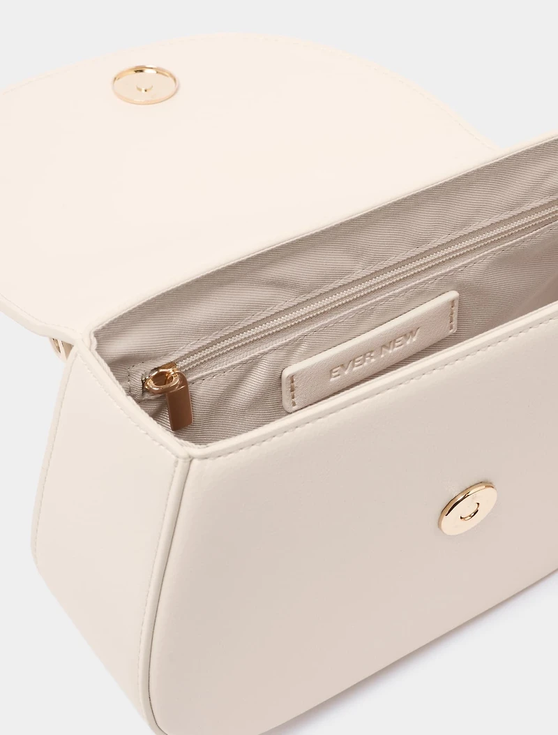 Melanie Bow Metal Handle Bag